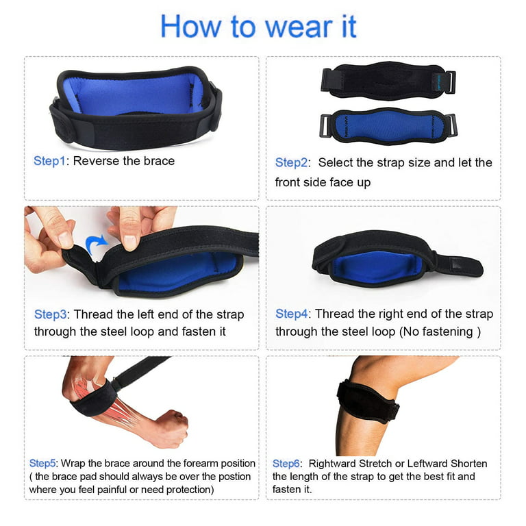 Tennis Elbow Strap: How to Fit it Properly! 