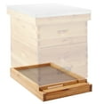 thumbnail image 3 of 8 Frame Beehive Screened Bottom Board Dipped in 100% Beeswax for Langstroth Beekeeping, 3 of 7