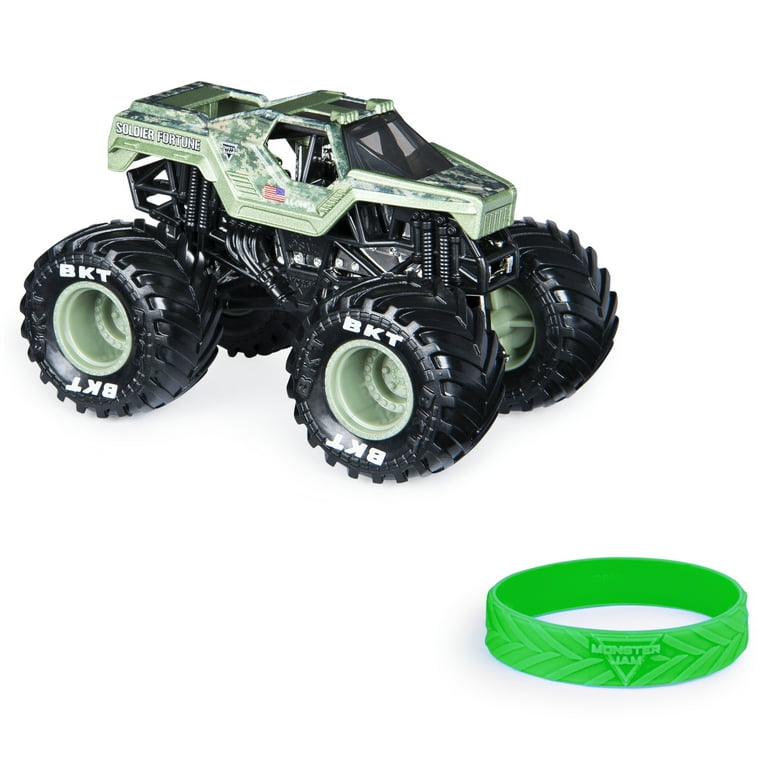 Monster Jam, Official Soldier Fortune Monster Truck, Die-Cast Vehicle