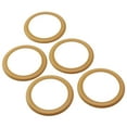 KAJOVE 5pcs Air Compressor Pump Piston Ring Rubber Rings For 550W/1100W
