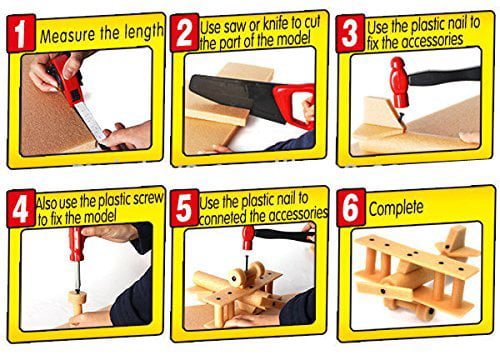 Liberty Imports DIY Deluxe Foam Wood Kids Stem Toys Carpentry SG B00o3gr492 US for sale online 