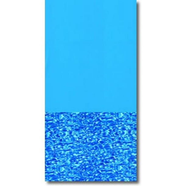 Swimline 15 Pieds Tourbillon Bleu au-Dessus du Sol Revêtement de Paroi de Piscine
