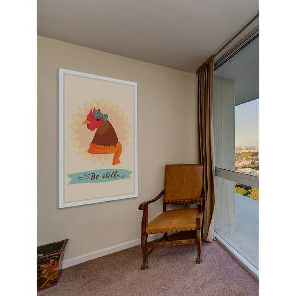 Marmont Hill "Be Still" Framed Painting Print