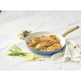thumbnail image 6 of GoodCook Healthy Ceramic Titanium-Infused 12” Fry Pan, Light Blue, 6 of 9