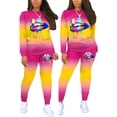 thumbnail image 6 of Luiryar Two Piece Set Matching Sets Women Tracksuit Plus Size Clothing African Clothes Jogging Femme 2 Piece Sets Womens Outfits, 6 of 7