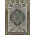 thumbnail image 3 of Hauteloom Wagner Wool Living Room, Bedroom Area Rug - Traditional - Blue, Dark Red, Dustypink - 8' x 10', 3 of 5