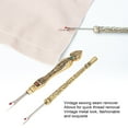 thumbnail image 4 of 2pcs Retro Seam Remover, Exquisite DIY Hand Stitch Remover, Quickly Remove Thread With Sewing Position Tape For Needlework, 4 of 8