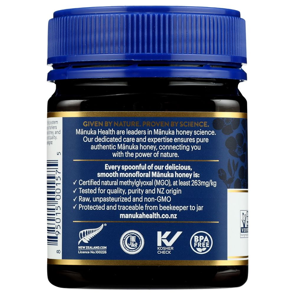 Manuka Health - Organic Raw Manuka Honey UMF 10+ MGO 263+