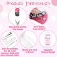 thumbnail image 3 of Set de manicura Baby Shower Favors Pickmesh con diseño de chanclas, 3 of 6