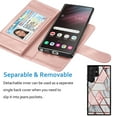 thumbnail image 2 of Galaxy S23/S23 Plus/S23 +/S23 Ultra 5G Wallet Case, Samsung Galaxy S23 Ultra PU Leather Case,Njjex Luxury Leather [9 Card Slots Holder] Carrying Folio Flip Cover [Detachable Magnetic Hard Case]-Marble, 2 of 5