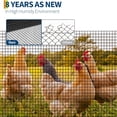 thumbnail image 7 of Riedhoff Hardware Cloth Fences, 19 Gauge, 1/2" Square Mesh Roll, 48" x 100', Black, 7 of 7