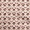 thumbnail image 1 of oneOone Cotton Poplin Twill Orange Fabric Geometrical Craft Projects Decor Fabric Printed By The Yard 56 Inch Wide, 1 of 4