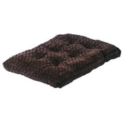 Angle View: Petmate Kennel Mat For Dogs, Brown, 2-3/4 in. H x 36-1/2 in. W x 23-1/2 in. L