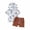 White, variant on Otqutp Toddler Baby Boys Hooded Summer Clothes Alphabet Print Short Sleeve Tops and Shorts Sets Cute Summer Outfit for 0 To 3 Years(White,3-6 Months)