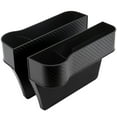 thumbnail image 1 of Organizadores de asientos para coche, organizador para hueco de asiento de coche, cajas de almacenamiento laterales para consola de coche (montaje izquierdo y derecho), 2 uds., 1 of 6