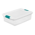 thumbnail image 2 of Sterilite Storage Containers Stackable - Clear Plastic, Handles - 12 Pack, 64 Qt & 32 Qt, 2 of 9