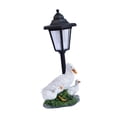 thumbnail image 5 of simhoa Duck Garden Statue Sculpture with Solar Lantern Modern Decorative Resin Ornament Animal Figurine for Outside Garden Yard Lawn, 5 of 9