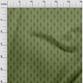 thumbnail image 2 of oneOone Cotton Poplin Fabric Circle|Leaves & Paisley Block Print Sewing Fabric BTY 56 Inch Wide, 2 of 4