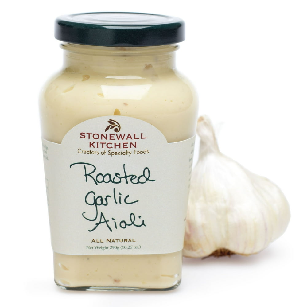 Stonewall Kitchen Roasted Garlic Aioli, 10.25 Ounce Jar