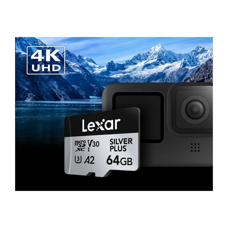 Lexar Professional SILVER PLUS microSDXC 64GB - Walmart.com