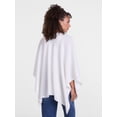 thumbnail image 4 of Scenario Women's Button Front Ruana, Mid-weight, Sizes S-XL, 4 of 6