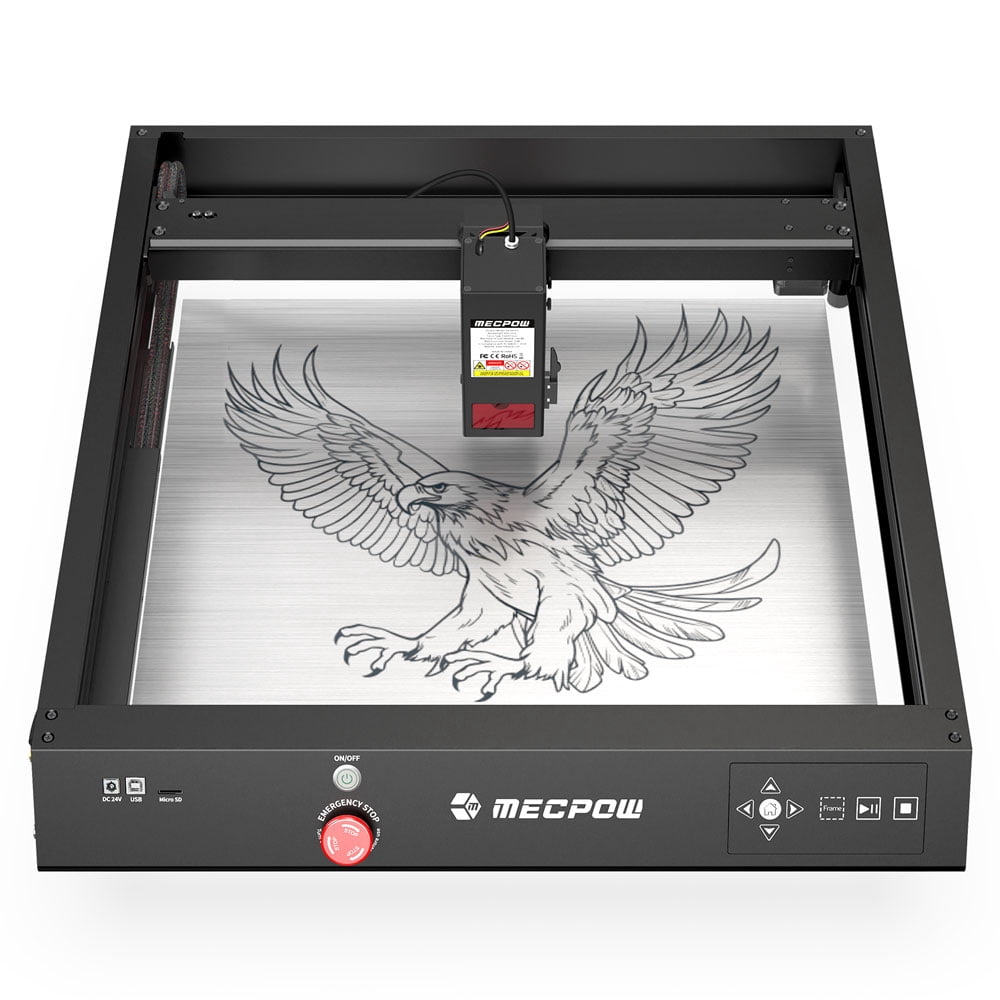 Mecpow X4 & B40W Cutting Machine, Module Combo Set, High-Speed Cutting, Precision Engraving for Wood Metal Acrylic