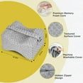 thumbnail image 6 of Knee Pillow for Side Sleepers, Leg Pillow for Sciatica, Back, HIPS, Knees, Joints Pain Relief,Pillows for Between Legs While Sleeping Spine Alignment Support & Relieves Pressure(Grey), 6 of 9