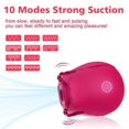 thumbnail image 3 of Rose Toy for Woman 2023 Upgraded Female Rose Flower with 10 Gears USB Rechargeable Valentine's Day Gift-Red, 3 of 11