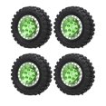thumbnail image 2 of Ruedas y neumáticos RC, 4 ruedas de coche RC Ruedas y neumáticos RC para coche Jimny Juego de cubos de rueda de coche RC Artesanía excepcional, 2 of 8