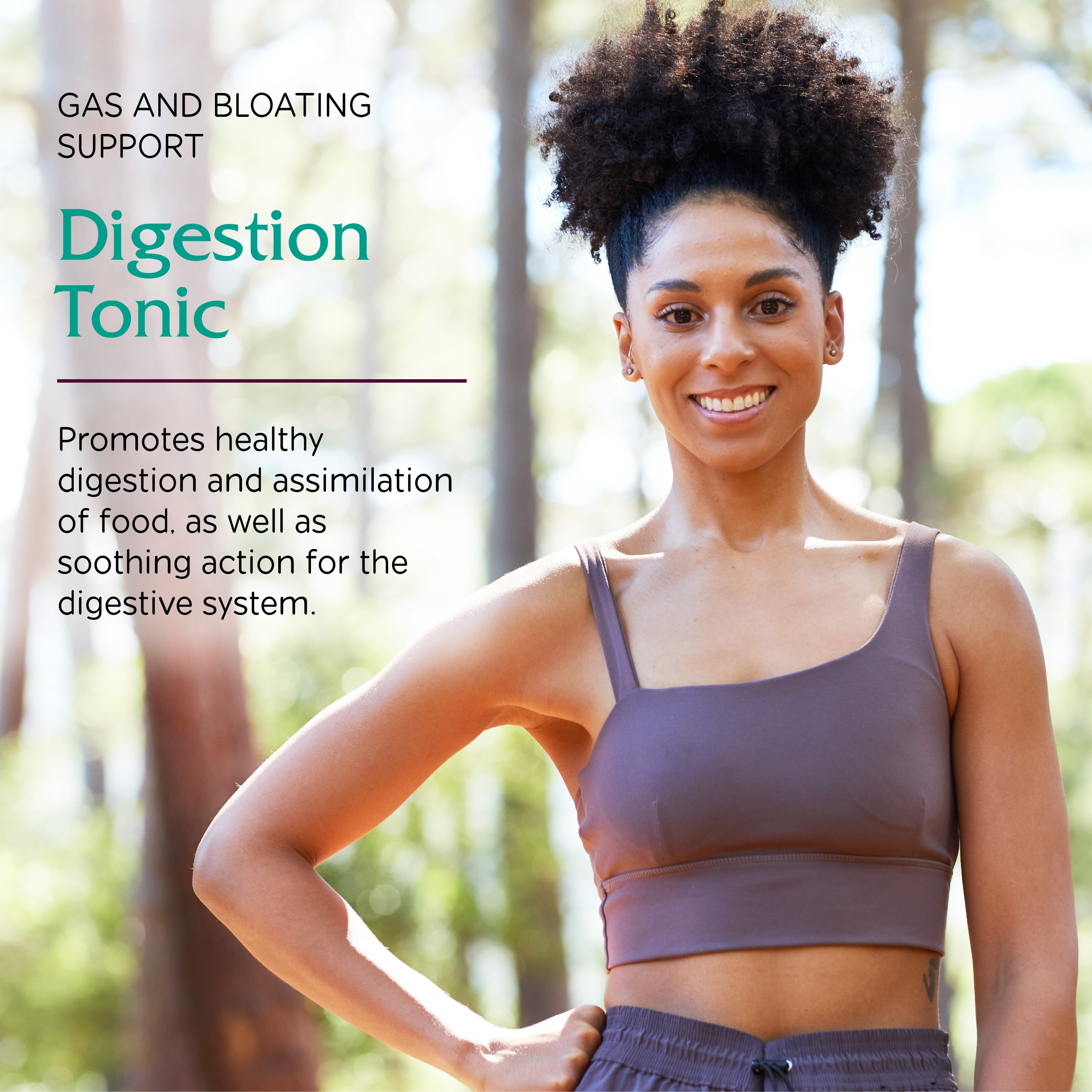 Vitanica Digestion Tonic Gas Bloating Relief Supplement, Vegan, Gluten-Free, Peppermint Fennel Ginger Aloe Vera, 1-Count, 4 Fl Oz