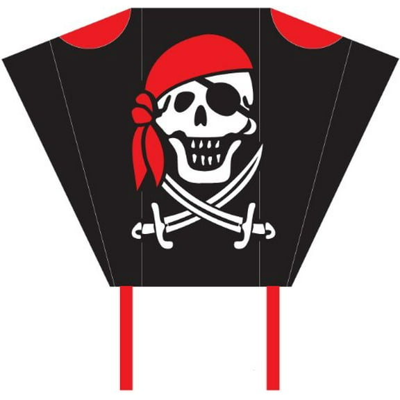 HQ Kites Pocket Sled Single Line Kite - Jolly Roger