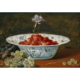 thumbnail image 2 of Snyders, Frans 24x18 White Modern Wood Framed Museum Art Print Titled - Strawberries With a Carnation, 2 of 4