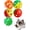 1.5'' - 1.5'', variant on 5 Pack Toys for Indoor Cats, Kitten Balls with Bells | Hollow Plastic Ball Toys for Kittens, Adults & Indoor Play