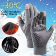 thumbnail image 4 of Virmaxy Mountaineering Gloves, Touchscreen-Friendly Thermal Insulated Gloves, Anti-Slip Climbing Hiking Gloves for Outdoor Winter Sports, 4 of 7