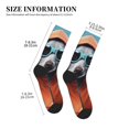 thumbnail image 3 of Rocae Cool Dog In Hoodie for Adult Socks Casual Athletic Stretchy Loose Socks for Women Men Non-Slip Middle Tube Socks, 3 of 7