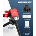 thumbnail image 3 of Fuel Transfer Pump with Auto-Stop, 3.8 GPM & 30s Alert Beep, 51'' Overlong Hose, 4 Can Adapters, Battery & 3M USB Powered, Fast and Safe, 3 of 9