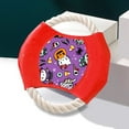thumbnail image 3 of Hello Kitty Thanksgiving halloween Pet Flying Disc, Durable Outdoor Dog Toy, Soft Frisbee Dog Toy for Throwing & Fetching, Gift for Dog Dads Red, 3 of 5