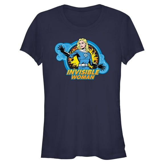 Juniors The Fantastic Four: First Steps Invisible Woman Power in Action T Shirt