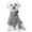 Gray, variant on Collection XIIX Pet Hoodies, Black, Small