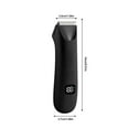 thumbnail image 3 of 600mAh Rechargeable Electric Shaver With LCD Display Ergonomic Handle Portable Body Groomer For Underarms Face Legs, 3 of 8