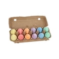 thumbnail image 4 of arctrm Bright Coloured Playground Chalk Easter Sidewalk Chalk for Outdoor Play Pavement 12Pcs Solid Color, 4 of 10