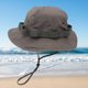 thumbnail image 5 of Sombrero unisex anti-UV Sombrero de verano portátil plegable para deportes al aire libre (gris oscuro) Tmvgtek Para Estrenar, 5 of 9