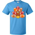 thumbnail image 3 of Inktastic Thanksgiving Cute Football Turkey T-Shirt, 3 of 5