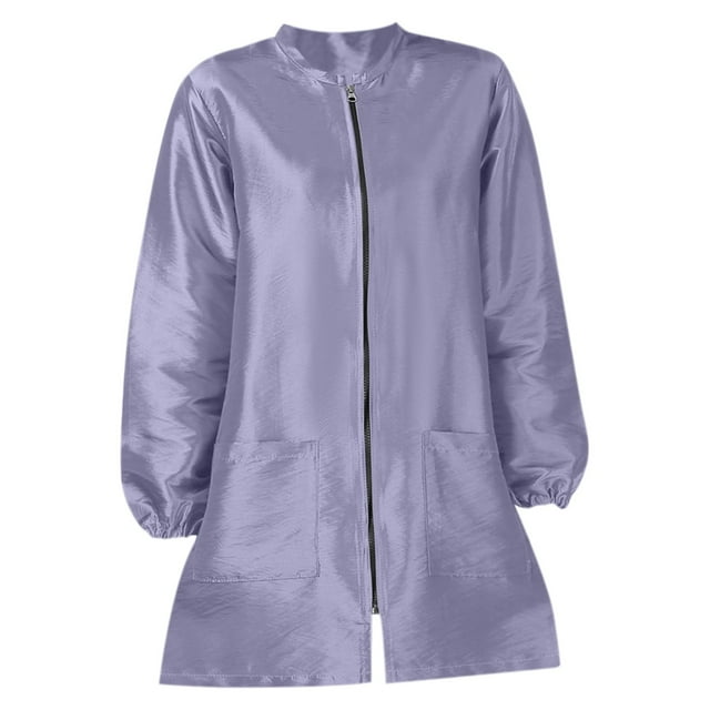BMYJ Blouse de Coiffeur Imperméable, Robe de Coiffeur Ajustable avec Manches, Protection Lavable pour Animaux