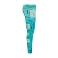 thumbnail image 3 of Cartoon Network Women's Juniors Adventure Time BMO Stretchy Ankle-Length Leggings (Size Medium), 3 of 5