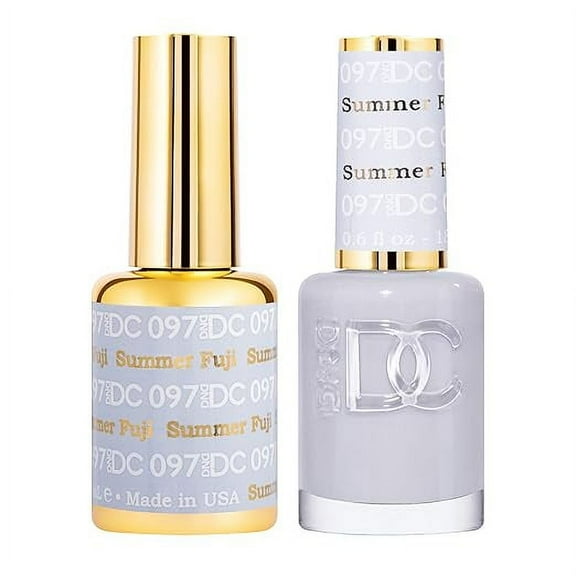 DND DC Soak Off Gel Polish   Matching Nail Polish Duo 97 Summer Fuji