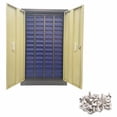 thumbnail image 2 of BEILOCKERY Armoire à Outils avec 60 Tiroirs, Étagères de Rangement avec Porte pour Matériel de Rangement, 2 of 4