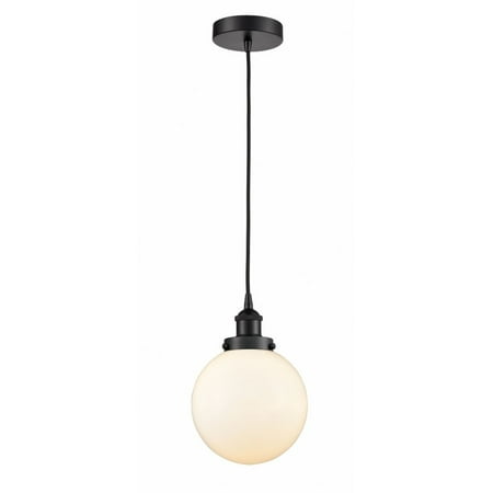 

Innovations Lighting 616-1Ph-12-8 Beacon Pendant Beacon 8 Wide Mini Pendant - White