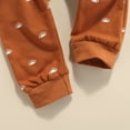 thumbnail image 3 of Kmbangi Babies Clothes Set, Long Sleeve Pullover and Elastic Waist Pants, 3 of 7