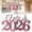 C, variant on 2026 College Graduation Decorations, Wooden Hanging Sign for Class of 2026 Graduation Party, White
